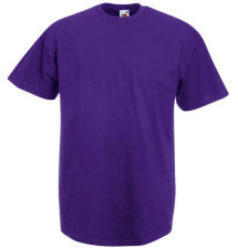 Fruit of the Loom T-Shirt Value Weight, violett