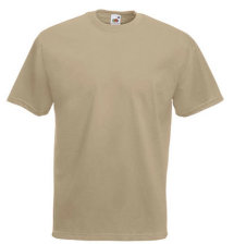 Fruit of the Loom T-Shirt Value Weight, khaki