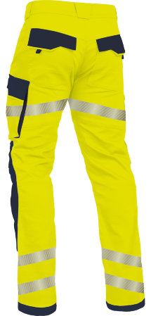 Vizwell Warnschutz-Bundhose Flex-HiVis