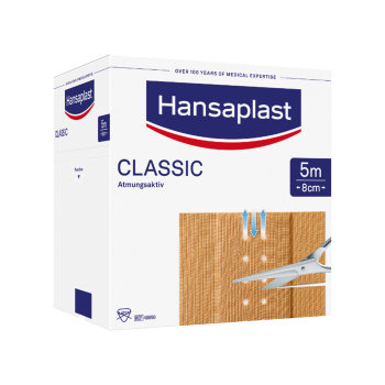 Hansaplast® CLASSIC 5m x 8cm