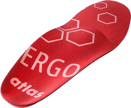 Atlas Ergo-Med Red ESD vložek pri visokem stopalu