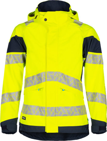 SYNQ Damen Warnregenjacke Jacklight