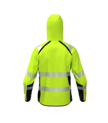 BoSafety Warnschutz-Softshelljacke TOPEK HI-VIS Kl.2