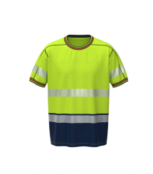 BoSafety Warnschutz T-Shirt VIVID Kl.1