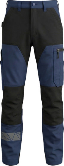 BoSafety Bundhose MASHUP mit Stretcheinsätzen und Cordura