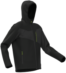 BoSafety Kapuzen-Fleecejacke RYSON PLUS