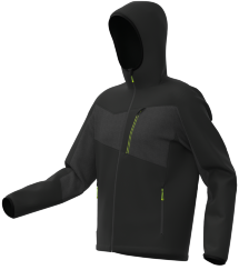 BoSafety Kapuzen-Fleecejacke RYSON PLUS