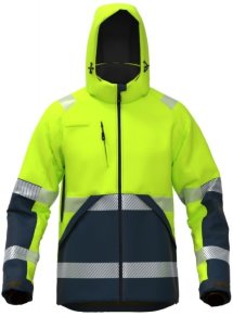 BoSafety Warnschutz-Softshelljacke VALENCIA