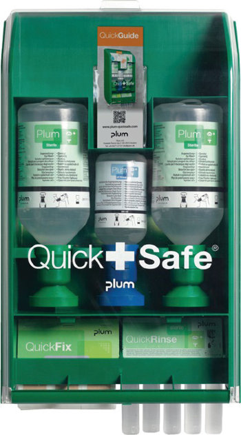 QuickSafe Box Basic befüllt