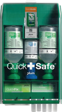 QuickSafe Box Basic befüllt 