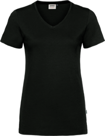 Hakro® Damen V-Shirt Cotton-Tec 169 / tinte