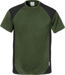  Fristads® T-Shirt FUSION 7046 THV / army grün/schwarz