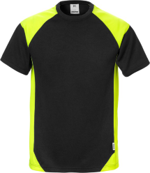  Fristads® T-Shirt FUSION 7046 THV / schwarz/gelb