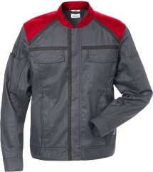 Fristads® Damen Bundjacke FUSION 4556 STFP / grau/rot