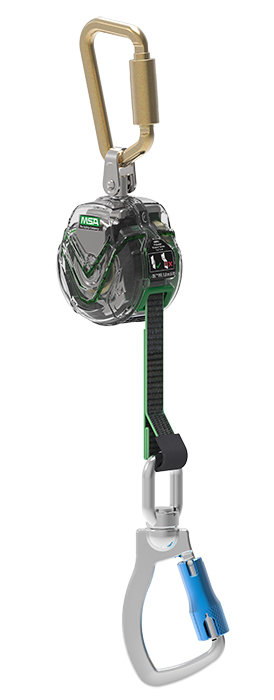 MSA LATCHWAYS Mini PFL 1,8 m mit Alu-Swivel