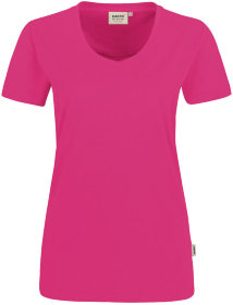  HAKRO Damen V-Shirt Performance 181, magenta