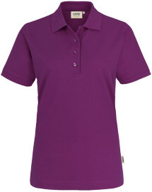 HAKRO Damen-Polo Performance 216, aubergine