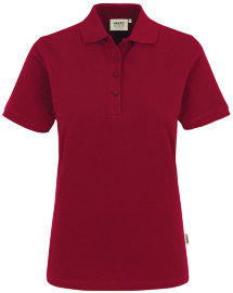 HAKRO Damen Polo 110 Classic, weinrot