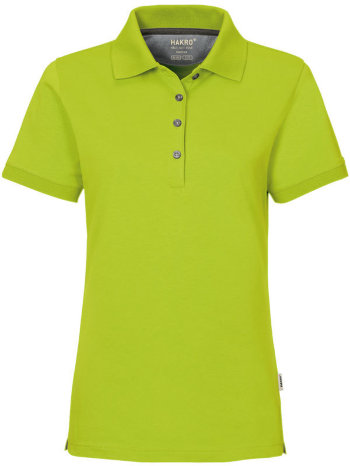 HAKRO Damen Polo 214 Cotton-Tec, kiwi