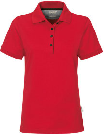 HAKRO Damen Polo 214 Cotton-Tec, rot