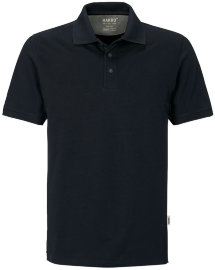 HAKRO Polo 814 Cotton-Tec, schwarz