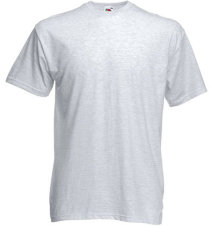 Fruit of the Loom T-Shirt Value Weight, aschgrau