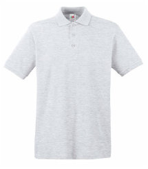 Fruit of the Loom Polo Premium, aschgrau