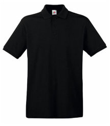 Fruit of the Loom Polo Premium, schwarz