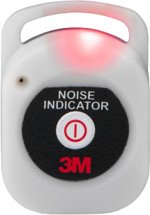 3M Lärmindikator rot