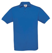 B&C Polo Safran, royalblau