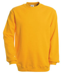 B&C Set-in-Sweater, goldgelb