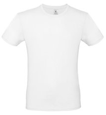 B&C T-Shirt E150, weiß