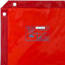 Weldas® Schweißervorhang LAVAshield, 180 x 240 cm rot