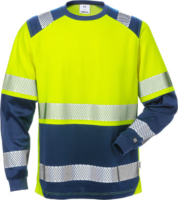 Fristads Hi-Vis Langarm T-Shirt 7457 THV