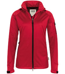 HAKRO Damen Softshelljacke 248 Alberta rot