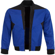 Qualitex Blousonjacke, kornblau/schwarz