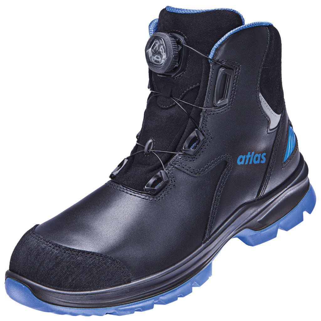 Atlas 59312s343 Scarpe Antinfortunistiche S3 – SL 9845 XP Boa 2.0 ESD, Pelle, Taglia 43 EU Larga - 3