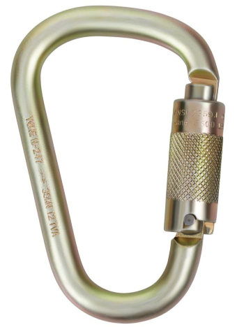 MSA Stahlkarabiner Tri-Lock