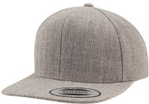 Flexfit Classic Snapback, graumeliert/graumeliert