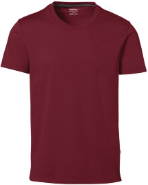HAKRO T-Shirt Cotton-Tec 269, weinrot