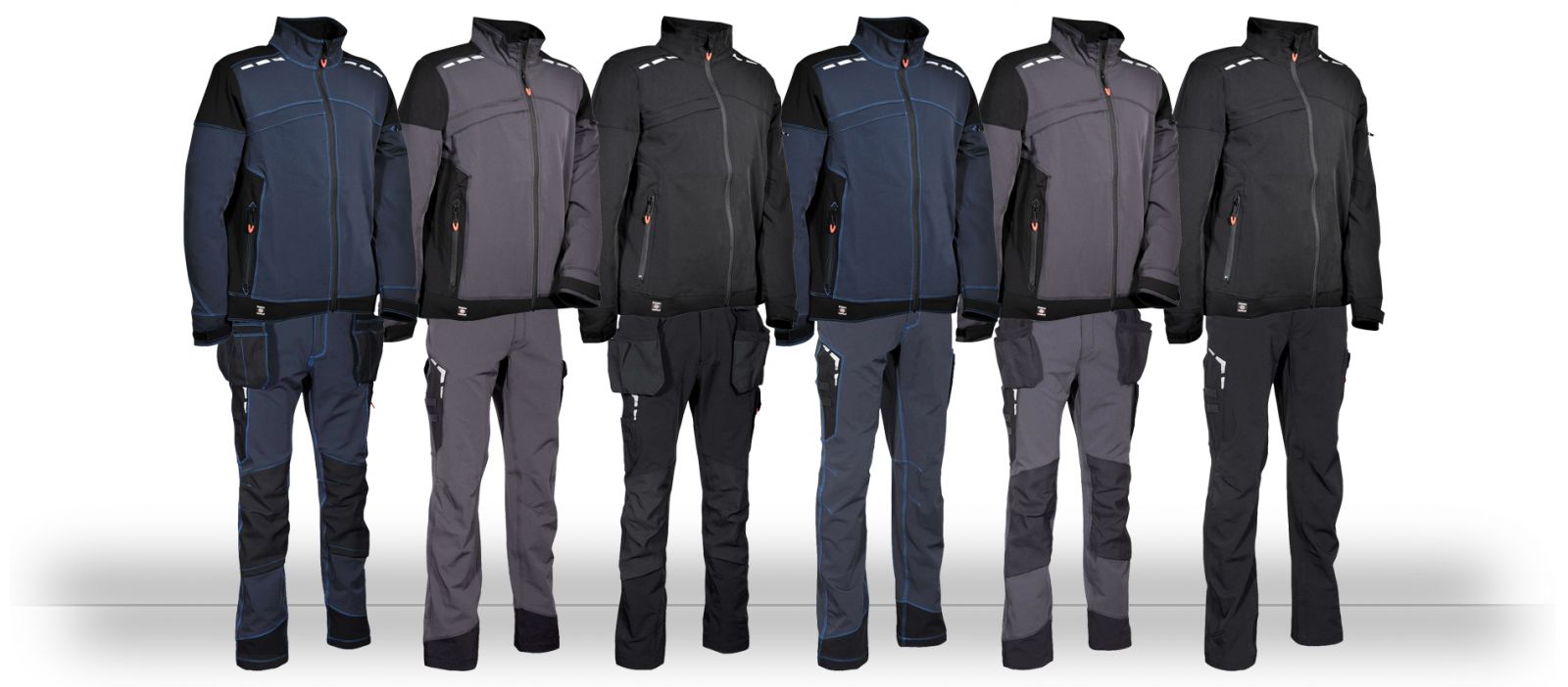 Cofra Shellwear Farbkombinationen